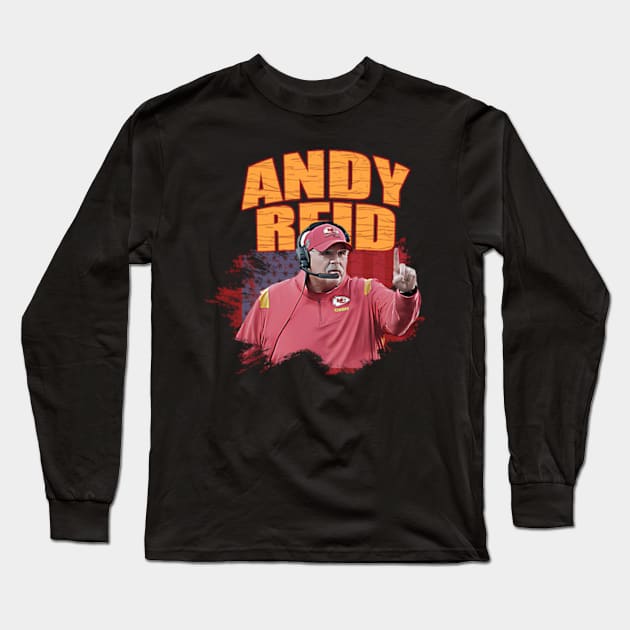 Andy Reid Long Sleeve T-Shirt by lam-san-dan